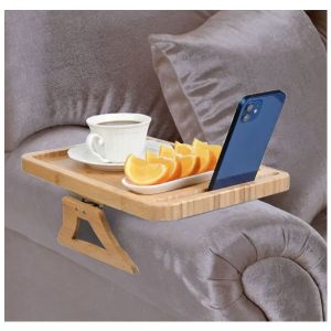 MOBB, Bamboo Clip on Couch Tray Table, MHBCCT