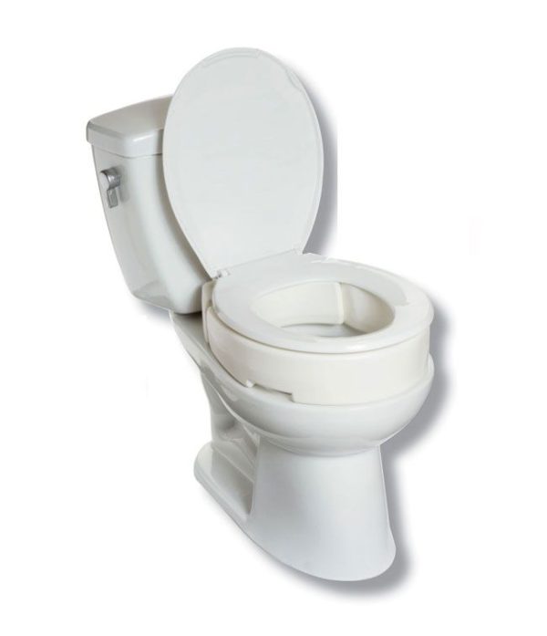 MOBB, 4" Hinged Raised Toilet Seat, MHHRT - Image 2