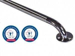 Parsons, Knurled Grab Bar with Adjustable Flange, 1800