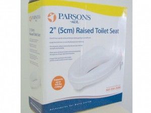 Parsons, 2" Raised Toilet Seat, 16B025