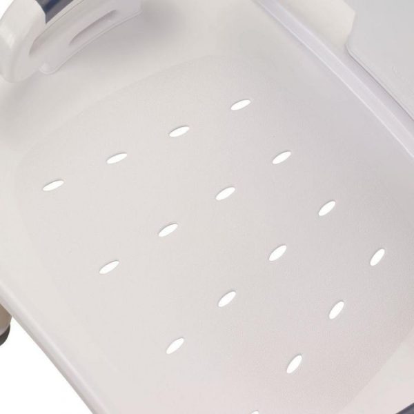 Drive, Premium Series Shower Chair with Back and Arms, RTL12505 - Image 5
